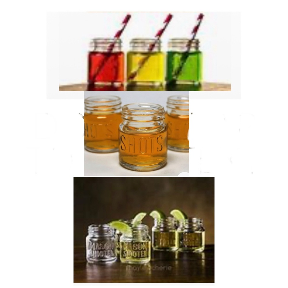 NWT 6 Home Essentials Shot Glasses (Set of 6)
